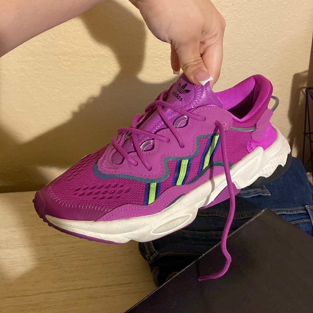 Purple Adidas Ozweego